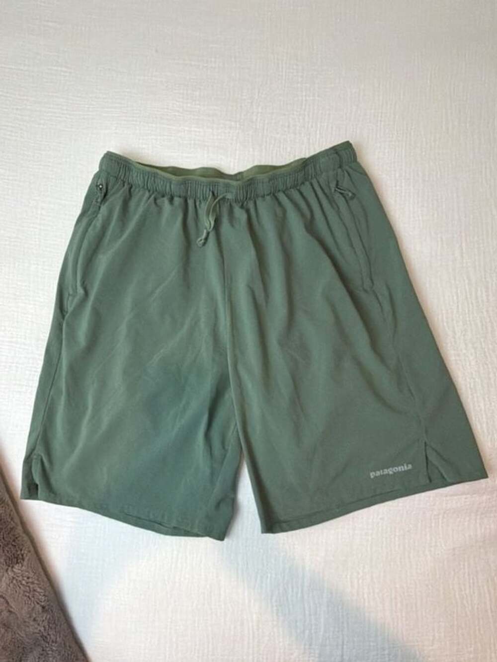 Patagonia Multi Trails Shorts Green Size Medium Lined